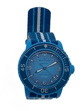 BLANCPAIN×SWATCH Bioceramics Scuba Fifty Fathoms SO35L400 Men's Watch G0415