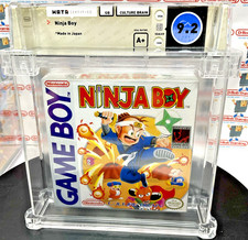 Ninja Boy Gameboy Sealed VGA WATA Nintendo HIGHEST Graded POP 4 Super Karate Kid