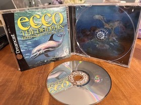 Ecco the Dolphin Defender Of The Future Sega Dreamcast Complete w Manual *Works*