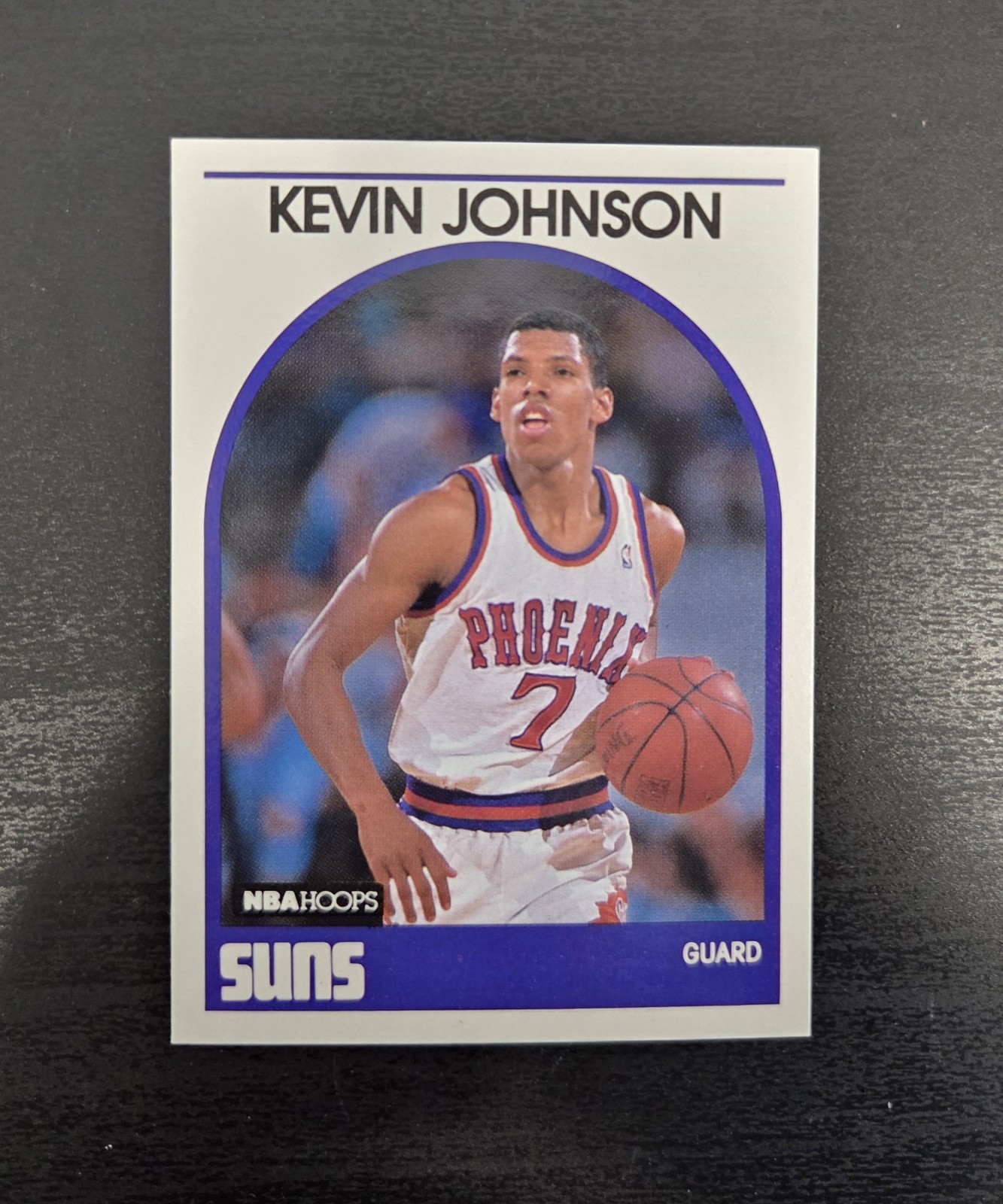 1989-90 NBA Hoops Basketball Kevin Johnson #35 Phoenix Suns ROOKIE RC