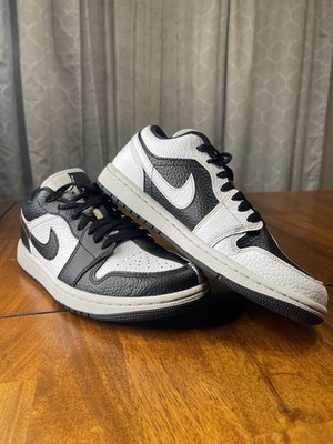 Nike Air Jordan 1 Low SE Split Black White Homage DR0502-101 Women s Size 7