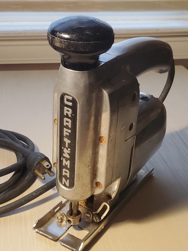 Vintage SEARS CRAFTSMAN Industrial Rated Scroll Sabre Saber Jig Saw 315.27981
