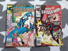 Web of Spider-Man 34 + 41 - (Marvel) - (US) - (Mark Jewelers) - 1987 -