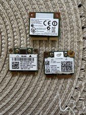 Lot of 3 Laptop Mini PCIe WiFi Cards Intel 112BNHMW Dell  More