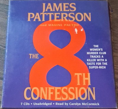 James Patterson The 8th Confession Women's Murder Club Unabridged CD