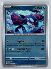 Kyogre 034/132 Pokemon TCG Mega Evolution HOLO
