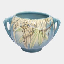 Roseville Moss Blue 1936 Vintage Art Pottery ...
