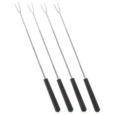 4 Pcs Ustensiles Barbecue Fourchette Outils De Accessoires Cuisine