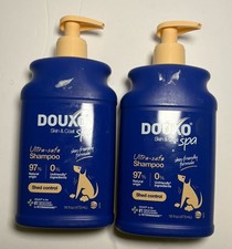 DOUXO Skin  Coat SPA Ultra Safe Dog Shed Control Shampoo, 16 fl oz. 2x