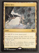 MTG Card - 1x Sliver Hive - Core Set 2015 - LP - Rare - Magic The Gathering #247