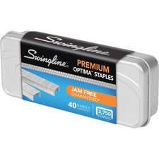 Swingline Staples, Premium for Desktop Staplers, 1/4" Length, 1/4", Silver