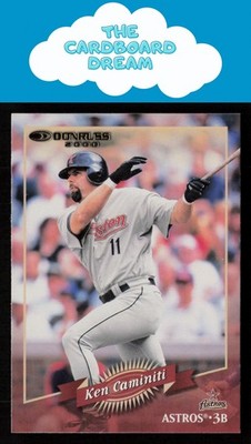 Ken Caminiti 2001 Donruss 2000 Retro #36 Houston Astros Baseball Card