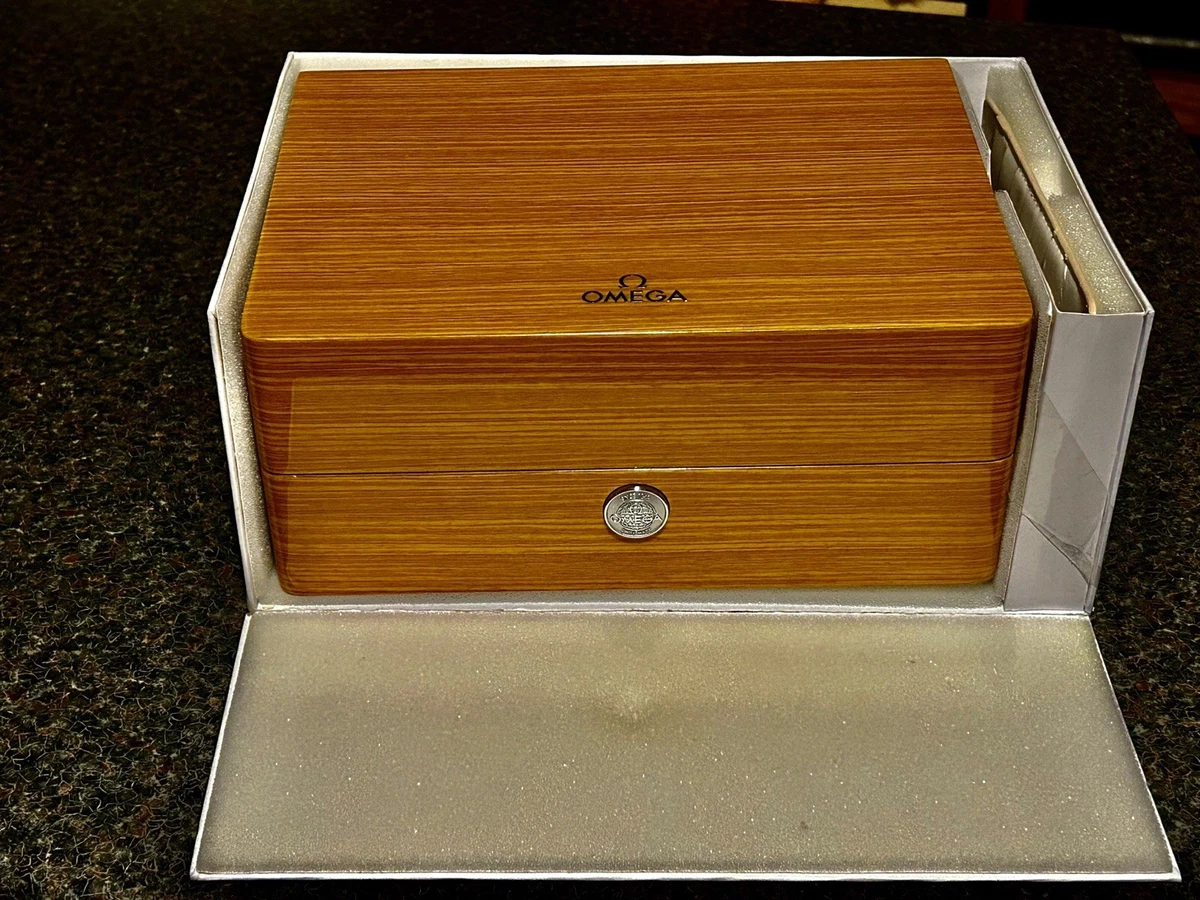 OMEGA Wooden Watch Presentation Boxes for sale | eBay