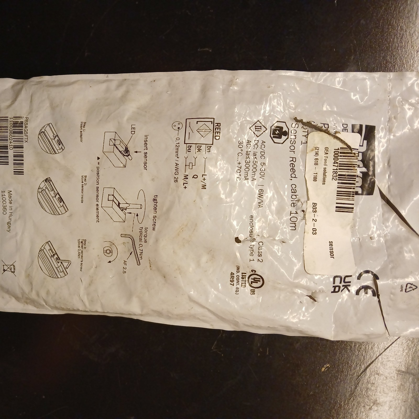 Parker P8SAGSFTX Sensor I/O Module 1 Piece NEW OPEN BOX ITEM CHECK PICTURES