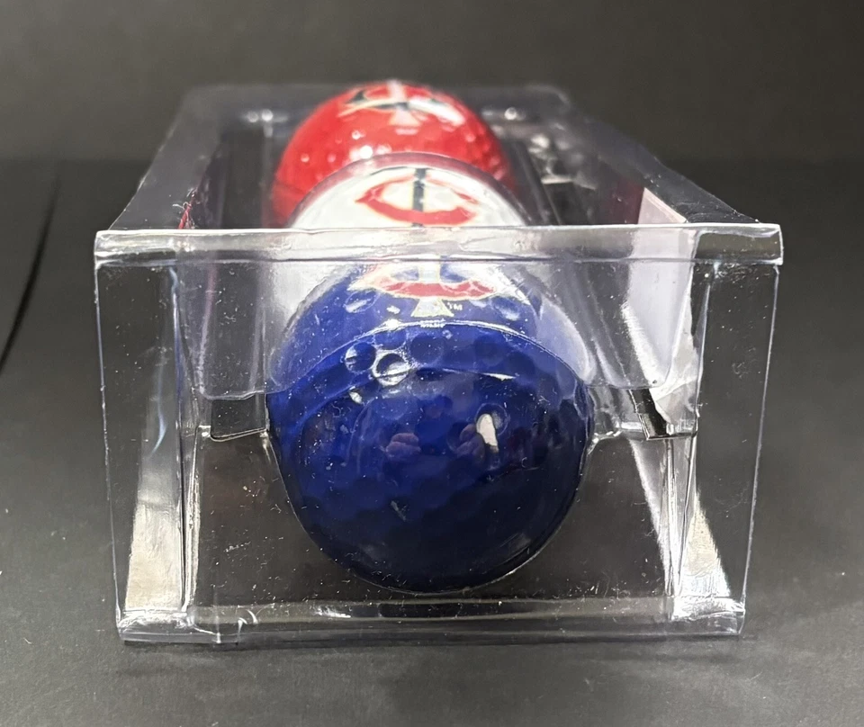 Team Golf MLB Minnesota Twins Regulation Size Golf Balls, 3 Pack, Full Color - Image 4 of 4
