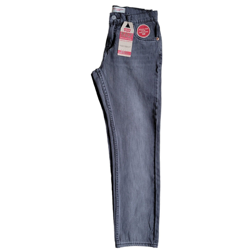 Levis 502 Regular Taper Boys Gray Size 14 Reg 27x27 Jeans Denim Strauss & Co NWT - Picture 10 of 19