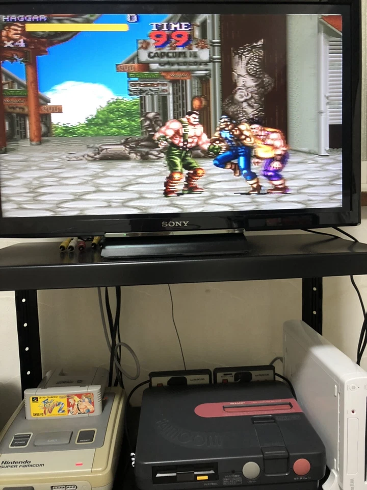 Final Fight 2 Nintendo Super Famicom Capcom 1993 SHVC-F2 Japanese Version Retro - Image 4 of 4