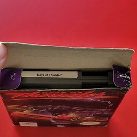 Juego Nintendo NES Days of Thunder con Caja y Manual Funciona Tom Cruise Racing