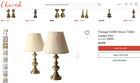 STIFFEL Vintage Solid Brass Table Lamp 26" tall 6" wide, 7 lbs 16 oz — photo 3
