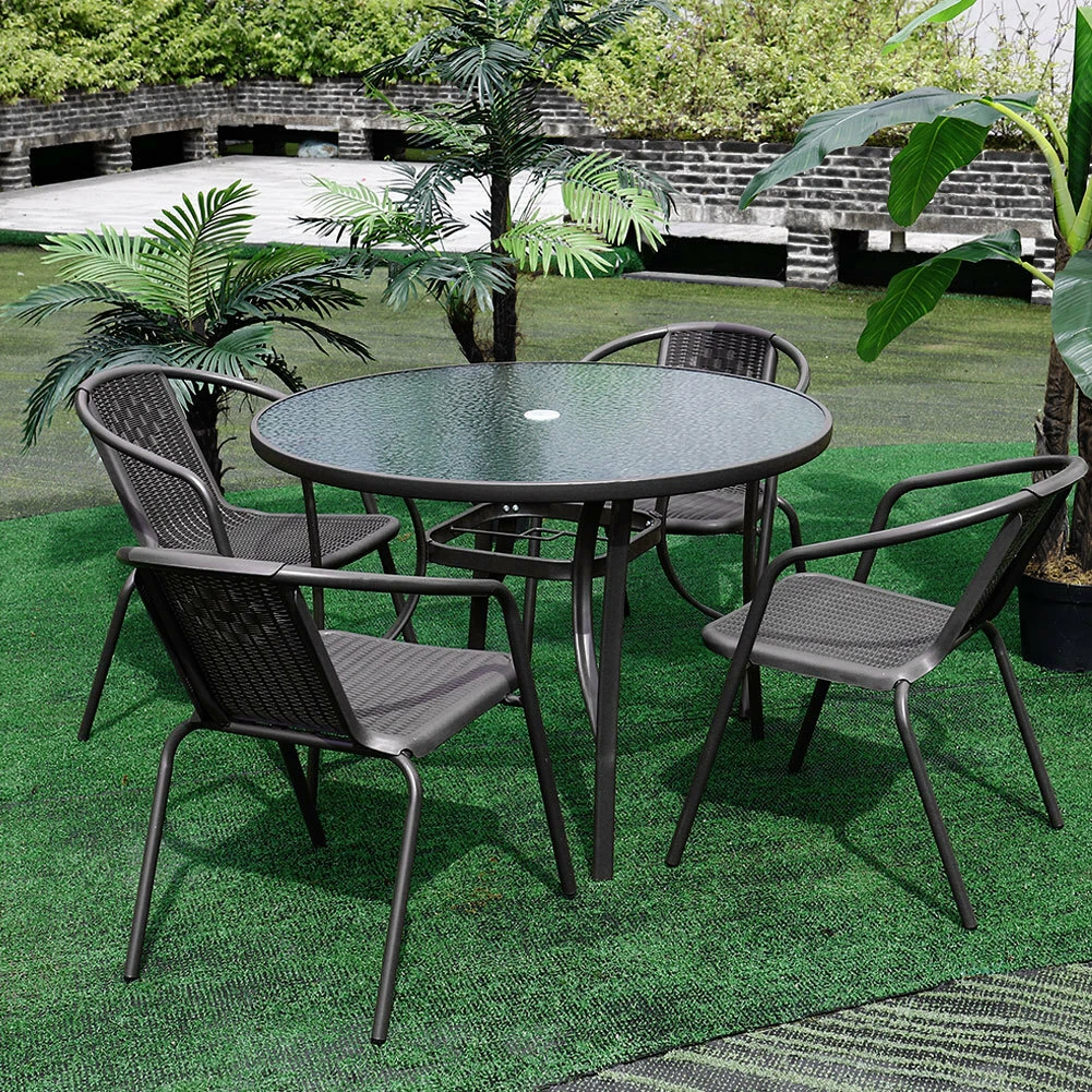 30 inch round patio table and chairs deals