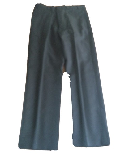 Mens ALEXANDRA Uniform Black Wool Mix Service Classic Trousers 32W 29L BNWTS - Picture 3 of 5