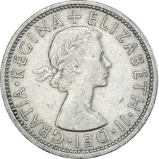 #1330891 Coin, Great Britain, Florin, Two Shillings, 1966
