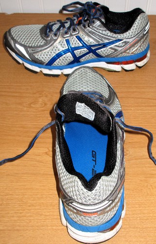 Asics GT 2000 Laufschuhe für Erwachsene T3P3N grau silber blau Netz DUOMAX US Größe 7,5 - Bild 22 von 24