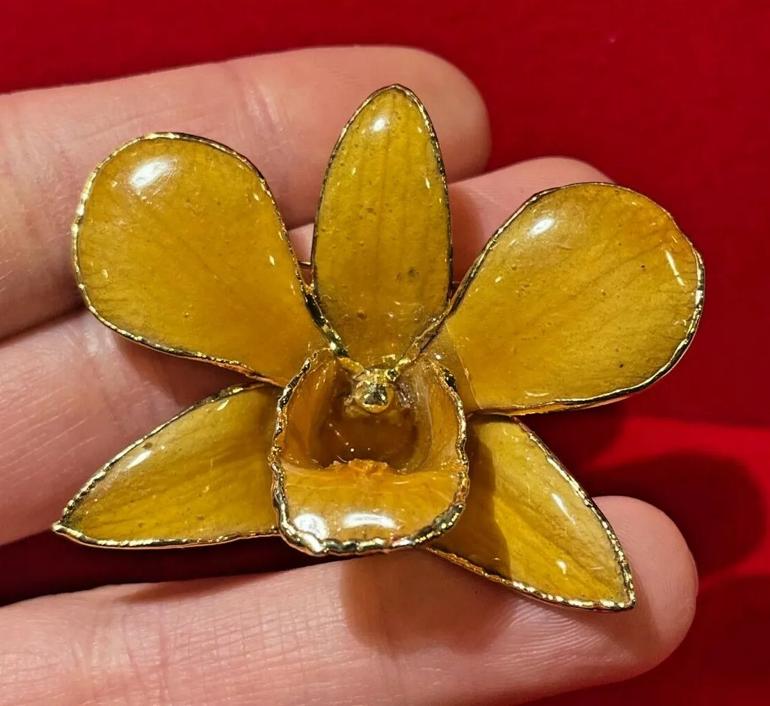 Real cheap gold brooch