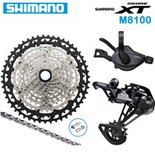 SHIMANO XT M8100 shifter Rear Derailleur 10-51T M8100 12 Speed MTB Bike Groupset