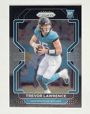 2021 PANINI CHRONICLES PRIZM TREVOR LAWRENCE RC BLACK PRIZM RARE PB-1