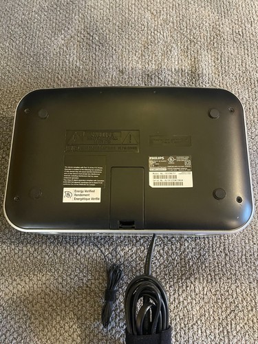 Silver Phillips iPod iPhone Docking Entertainment System Radio DC290 Works no re - Picture 6 of 7