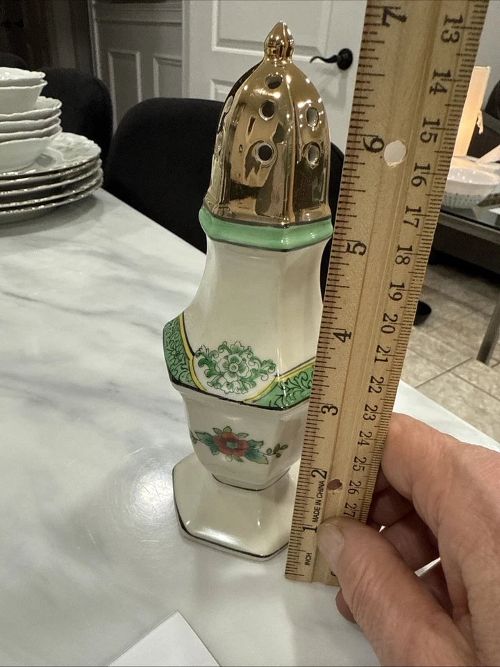 Sugar Caster Shaker Morimura Japan Hand Painted Porcelain Floral Tableware China - Image 4 of 4