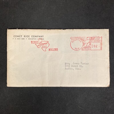 Rice Recipes Old and New Presented by Comet Rice 30 pg Booklet Orig Envelope