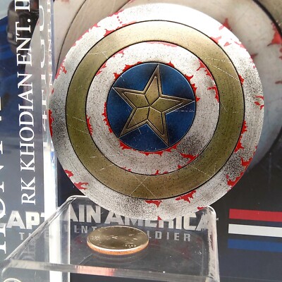 Hot Toys MMS243 Captain America Steve Rogers 1/6 action figure's Metal Shield 