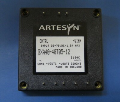 Artesyn Technologies Power Group  BXA40-48T05-12 Qty of 3 per Lot Isolated Modul