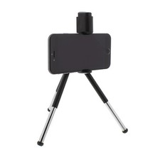 Mini Metal Pocket Ball Head Tripod with Mobile Smart Cell Phone Holder Mount