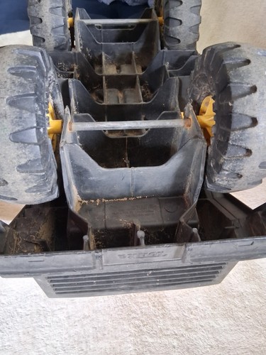 Tonka Dump Truck XMS 975 yellow Black 10x 16”in Black Wheels - Picture 13 of 15