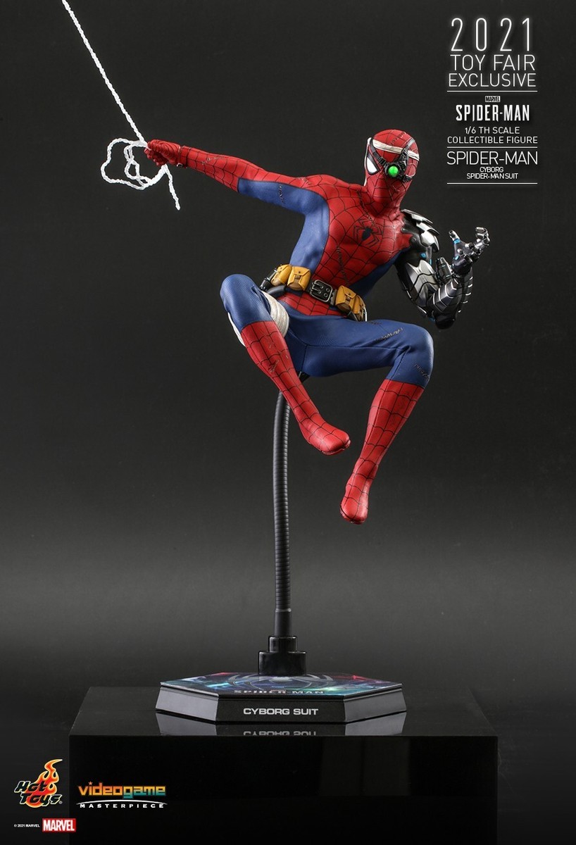 ホットトイズ VGM51 スパイダーマンサイボーグ・スーツ版1/6フィギュア ホットトイズ VGM51 『Marvel's Spider－Man