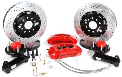 BAER BRAKES 14'' FRONT PRO+ BRAKE SYSTEM,67-87 C10,2WD,5LUG,CPP DROP SPINDLES