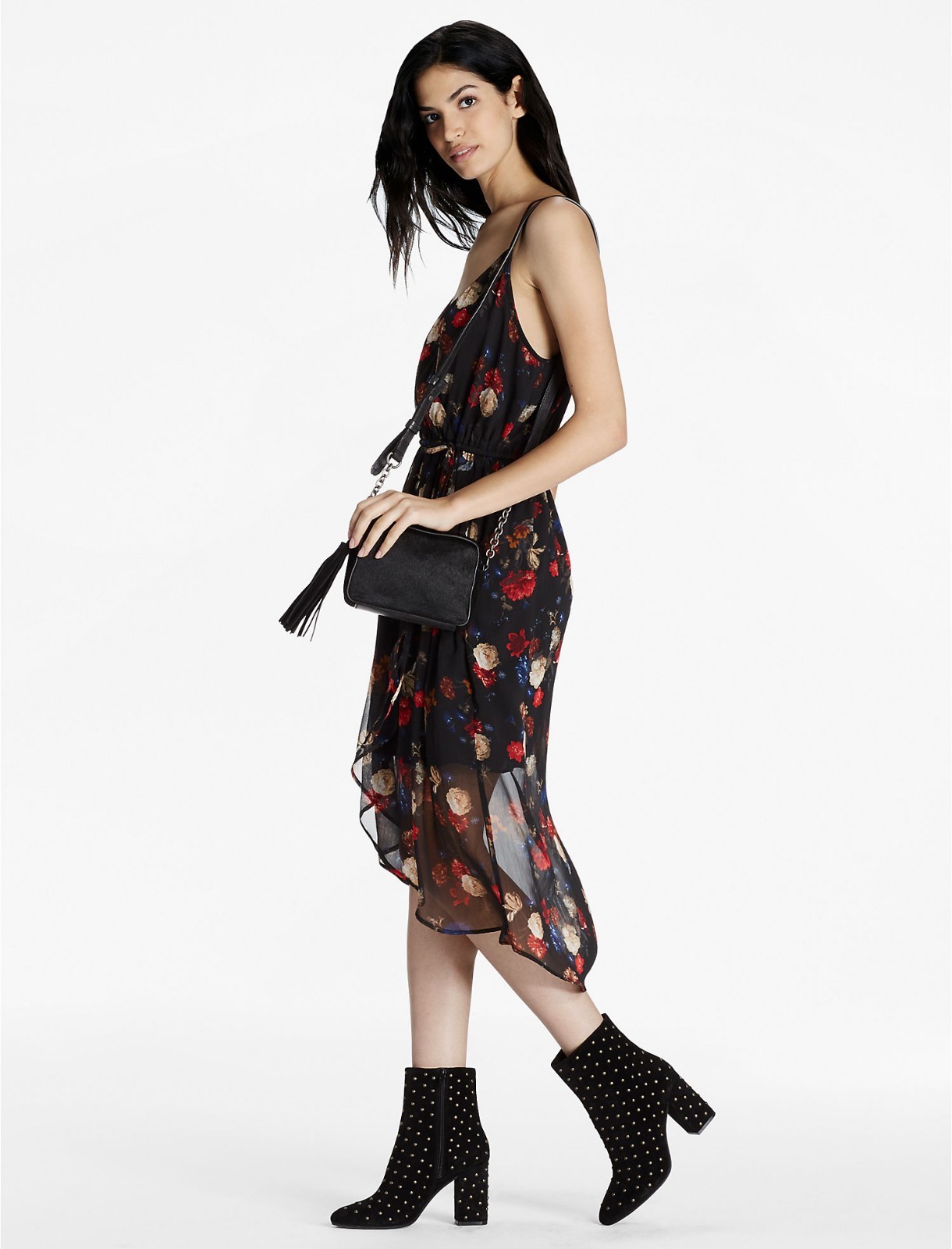 Borsa a tracolla Lucky Brand Anna Pony capelli pelle borsa a tracolla