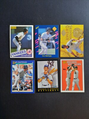 Don Mattingly baseball card singles. U-pick. 1985 & up. NMT-MNT or better