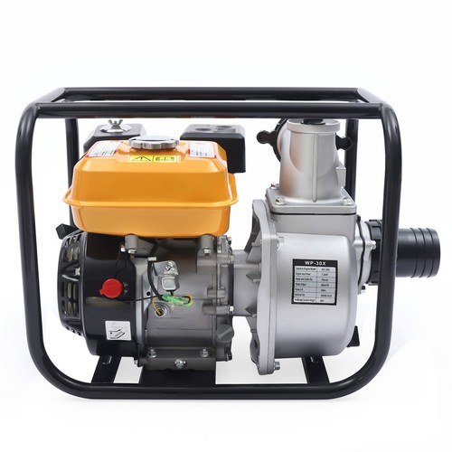 3 Zoll Benzin Wasserpumpe 60m3/H 7,5 PS Halbmüllpumpe Afrika Bewässerung USA - Bild 15 von 36
