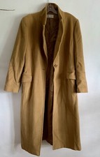 Vintage Planet Beige Brown Long Sleeves Wool Angora Coat Outerwear Overcoat :14