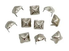 1000 Pyramid Stud USA Made Spot Two Prongs Steel Heavy Duty Punk Bikers Jacket