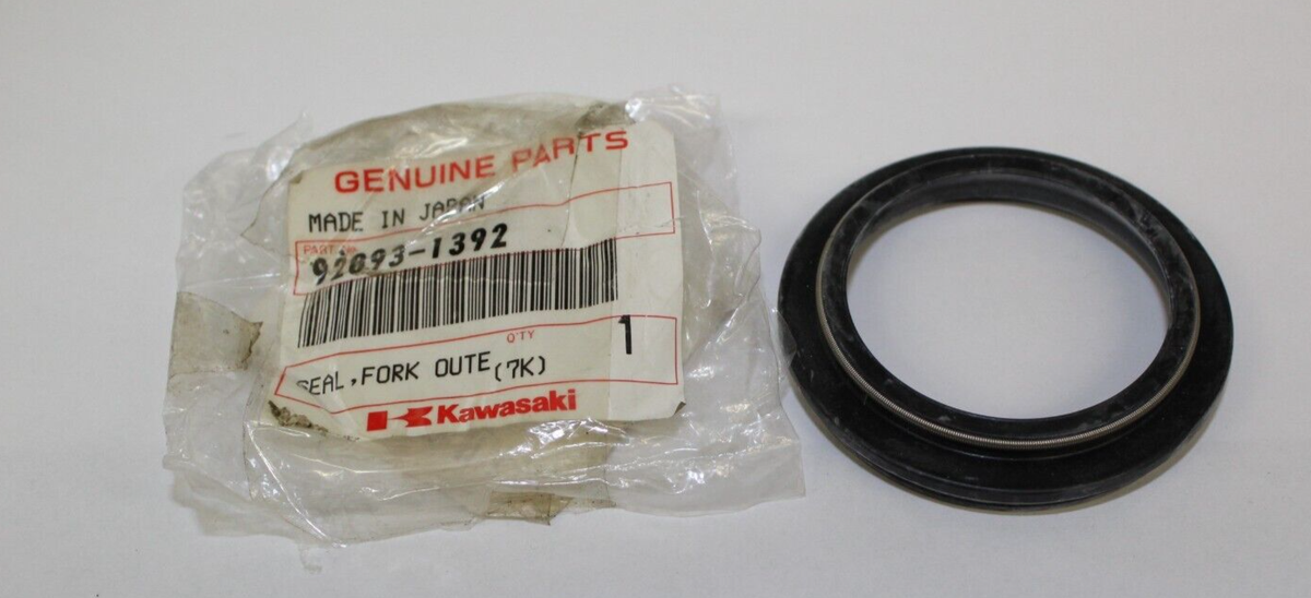 NOS KAWASAKI OEM SEAL, FORK 92093-1392 See list below for models