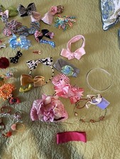 Huge Lot 63 pcs Toddlers young girls Hair bows, Clips, Jamie Rae Hat