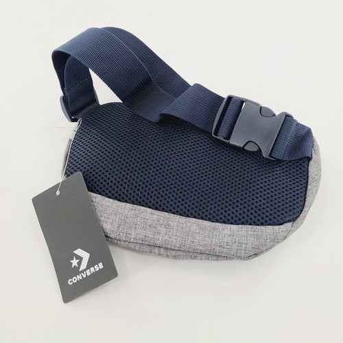 Converse All Star Chuck Taylor Crossbody Bag Fanny Pack Dark Heather Gray NEW - Picture 4 of 6