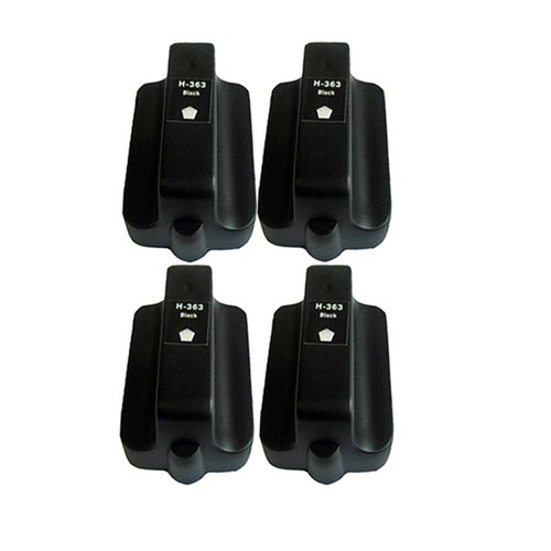 4 Black Ink Cartridge For HP Photosmart 