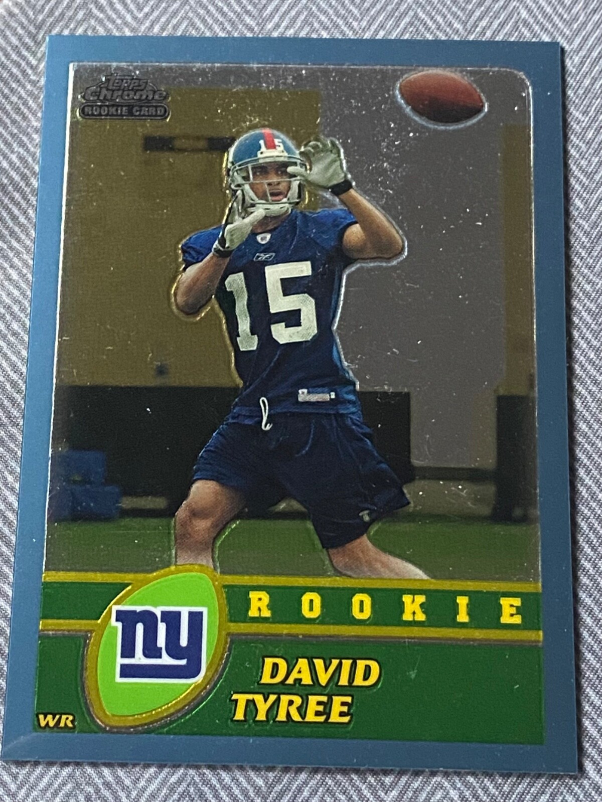 DAVID TYREE 2003 TOPPS CHROME RC ROOKIE