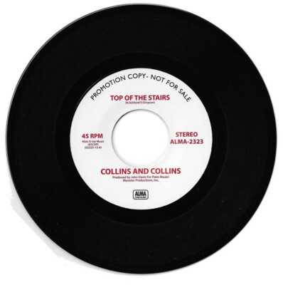 45Re COLLINS AND COLLINS ''Top Of The Stairs/Top Of The Stairs'' Modern Soul Duet 